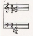 L'accord inventé par Scriabine, l'accord synthétique dit aussi l'accord mystique